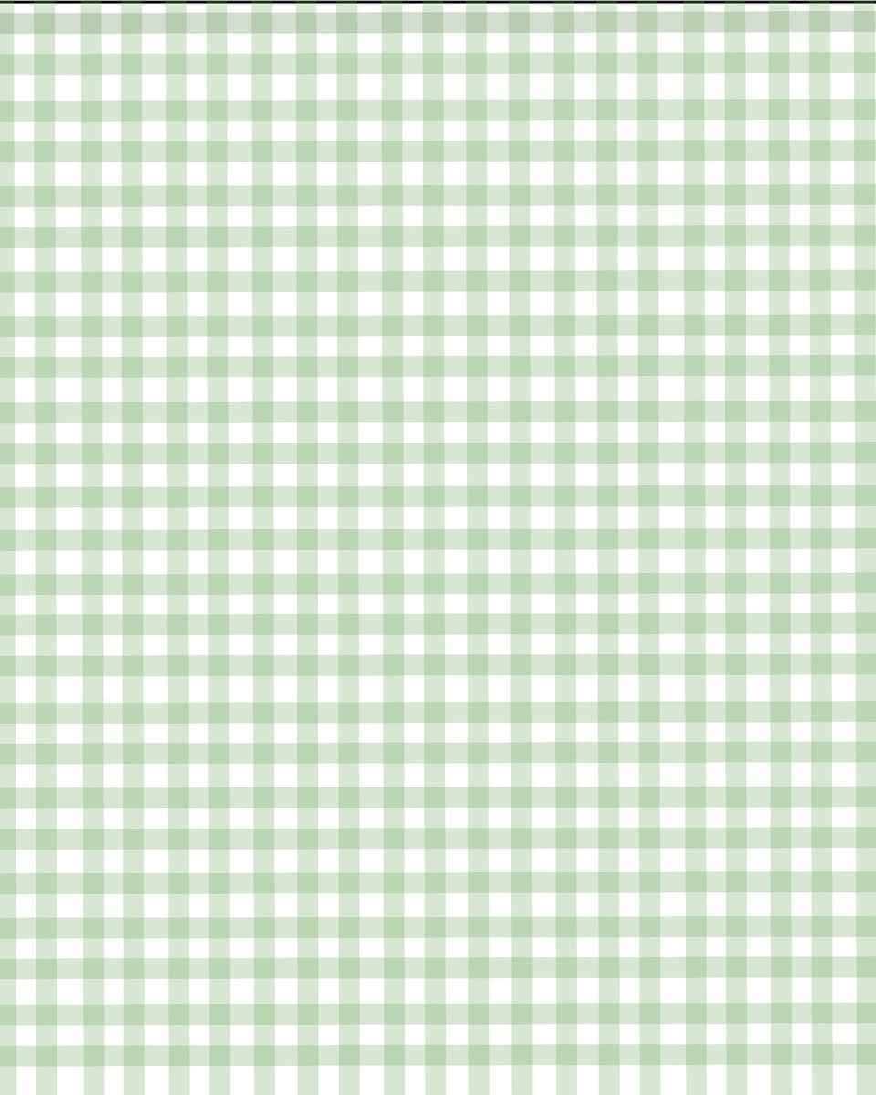 Papel de Parede Xadrez Menta